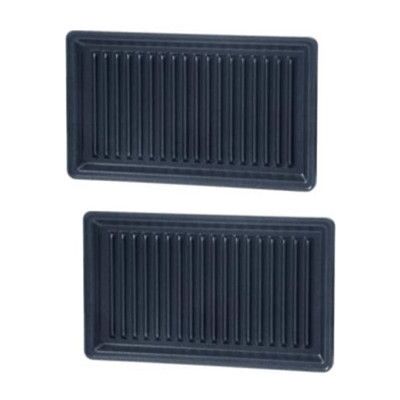 TEFAL - XA800312 - Ensemble de 2 - Plaques Panini - Grilles Panini - Publicité TEFAL - XA800312 - Ensemble de 2 - Plaques Panini - Grilles Panini - Publicité