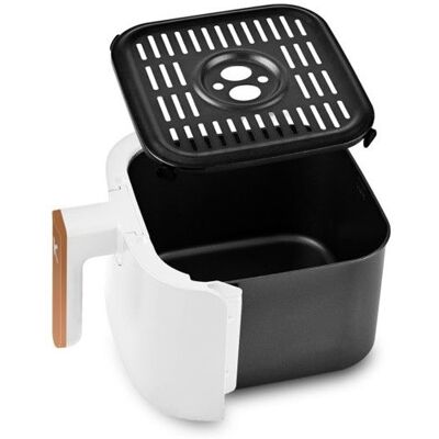 Kitchencook - White Airmed 4 - Cuve De Remplacement Pour Friteuse à Air - Revêtement Antiadhésif - Nettoyage Facile Blanc - Publicité Kitchencook - White Airmed 4 - Cuve De Remplacement Pour Friteuse à Air - Revêtement Antiadhésif - Nettoyage Facile Blanc - Publicité