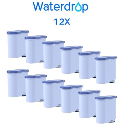 Waterdrop Filtre à Eau de Rechange Compatible avec Philips® AquaClean® CA6903/10 CA6903/22 CA6903 Filtre à Calcaire (12) Bleu - Publicité Waterdrop Filtre à Eau de Rechange Compatible avec Philips® AquaClean® CA6903/10 CA6903/22 CA6903 Filtre à Calcaire (12) Bleu - Publicité
