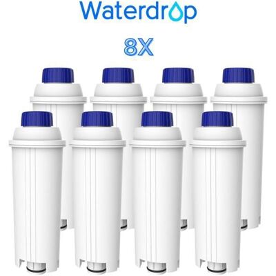 Waterdrop Filtres à Café Remplacement pour DeLonghi® DLSC002 Compatible Magnifica® S Eletta® Explorer Dinamica® Série ECAM (8) - Publicité Waterdrop Filtres à Café Remplacement pour DeLonghi® DLSC002 Compatible Magnifica® S Eletta® Explorer Dinamica® Série ECAM (8) - Publicité