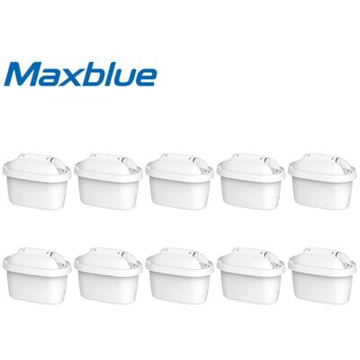 WATERDROP Maxblue Filtre Remplacement pour Brita® Maxtra+® Plus Maxtra Pro® All-in-1 Cartouche de Filtre à Eau (10) - Publicité WATERDROP Maxblue Filtre Remplacement pour Brita® Maxtra+® Plus Maxtra Pro® All-in-1 Cartouche de Filtre à Eau (10) - Publicité