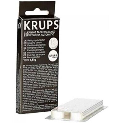 Pastilles de Nettoyage KRUPS XS300010 - Machine à Café Espresso - Publicité Pastilles de Nettoyage KRUPS XS300010 - Machine à Café Espresso - Publicité