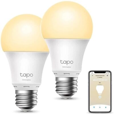 TP-Link - Tapo L510E - E27 - 2700K - Ampoule connectée - Publicité TP-Link - Tapo L510E - E27 - 2700K - Ampoule connectée - Publicité