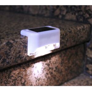 Lampe de jardin solaire extérieure applique murale descalier lampe de marche lampadaire LED éclairage étanche-blanc-lumière bla Blanc - Publicité Lampe de jardin solaire extérieure applique murale descalier lampe de marche lampadaire LED éclairage étanche-blanc-lumière bla Blanc - Publicité