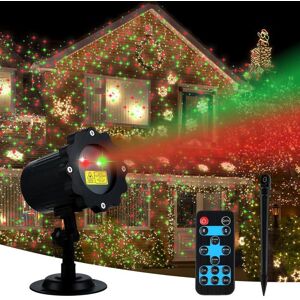 SAFEYDADDY Projecteur Laser Noël - Étoiles Rouge/Vert Mobiles IP65 Télécommande - Pour Jardin Maison et Fête Décorations - Publicité SAFEYDADDY Projecteur Laser Noël - Étoiles Rouge/Vert Mobiles IP65 Télécommande - Pour Jardin Maison et Fête Décorations - Publicité