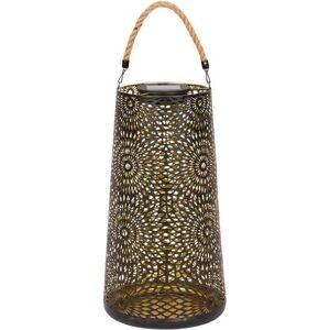 Lanterne Solaire - SMART GARDEN - Muscat XL - 5 lumens - LED blanc froid - Métal - 36.5 x 21.5 x 21.5 cm Noir - Publicité Lanterne Solaire - SMART GARDEN - Muscat XL - 5 lumens - LED blanc froid - Métal - 36.5 x 21.5 x 21.5 cm Noir - Publicité