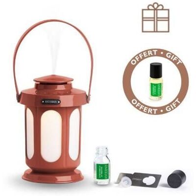 Parfum dintérieur - Diffuseur brume de parfum Lanterne Terracotta - Esteban Rouge - Publicité Parfum dintérieur - Diffuseur brume de parfum Lanterne Terracotta - Esteban Rouge - Publicité