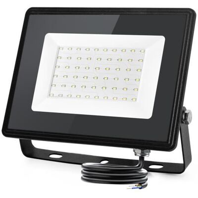 Aigostar Projecteur LED 50W Blanc Froid Haute Luminosité - Publicité Aigostar Projecteur LED 50W Blanc Froid Haute Luminosité - Publicité