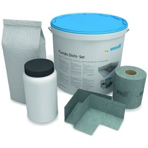 Kit d’étanchéité wedi Tools pour tous types de receveur de douche à poser Blanc - Publicité Kit d’étanchéité wedi Tools pour tous types de receveur de douche à poser Blanc - Publicité