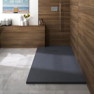 KINEDO Receveur 160 x 80 Kinerock evo biolex rectangle gris anthracite Gris - Publicité KINEDO Receveur 160 x 80 Kinerock evo biolex rectangle gris anthracite Gris - Publicité