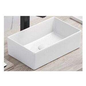 AC-DÉCO Vasque à poser en céramique blanche - L 35 x l 22 cm - Gamme Gaja Blanc - Publicité AC-DÉCO Vasque à poser en céramique blanche - L 35 x l 22 cm - Gamme Gaja Blanc - Publicité