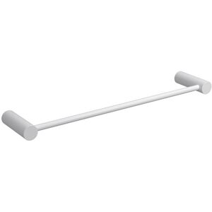 GELCO DESIGN Porte-serviette 50cm tubo inox blanc 1 barre Blanc - Publicité GELCO DESIGN Porte-serviette 50cm tubo inox blanc 1 barre Blanc - Publicité