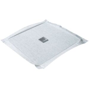 U-TILE receveur de douche à carreler FLATBORD 4 pentes membrane étanche ultra-plate 90x90cm - Publicité U-TILE receveur de douche à carreler FLATBORD 4 pentes membrane étanche ultra-plate 90x90cm - Publicité