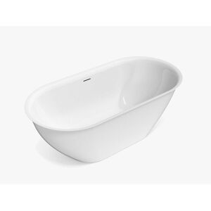 VENTE-UNIQUE Baignoire îlot - 160 x 80 x 58 cm - Acrylique - Blanche - 197 L - SORTINO Blanc - Publicité VENTE-UNIQUE Baignoire îlot - 160 x 80 x 58 cm - Acrylique - Blanche - 197 L - SORTINO Blanc - Publicité