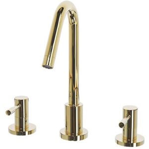 BELIANI Robinet mélangeur doré KALAMBO Jaune - Publicité BELIANI Robinet mélangeur doré KALAMBO Jaune - Publicité