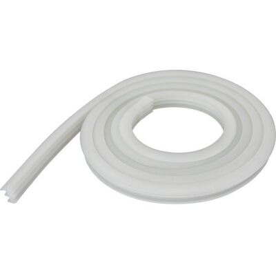Joint horizontal bas détanchéité panneau fixe - Novellini - 165 cm à couper Blanc - Publicité Joint horizontal bas détanchéité panneau fixe - Novellini - 165 cm à couper Blanc - Publicité