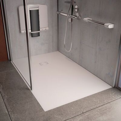 Receveur Onyx Exclusif 900 x 900 Blanc - AKW - 12821WH Blanc - Publicité Receveur Onyx Exclusif 900 x 900 Blanc - AKW - 12821WH Blanc - Publicité
