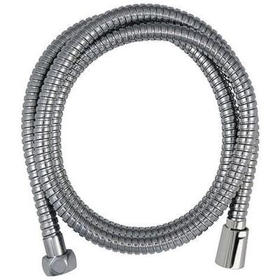 Edouard Rousseau SAS - Tuyau flexible en inox chromé - Double agrafage - 1,5m - Publicité Edouard Rousseau SAS - Tuyau flexible en inox chromé - Double agrafage - 1,5m - Publicité