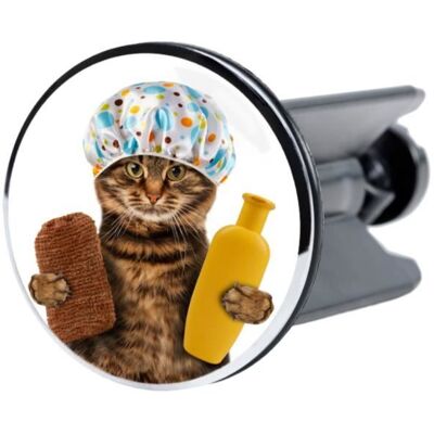 Sanilo Shower Cat bouchon d'évier - Coloré, Réglable, Haute qualité - Publicité Sanilo Shower Cat bouchon d'évier - Coloré, Réglable, Haute qualité - Publicité