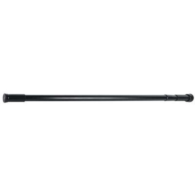Barre tringle pour rideau de douche ou baignoire extensible Noire 140-260cm MSV Noir - Publicité Barre tringle pour rideau de douche ou baignoire extensible Noire 140-260cm MSV Noir - Publicité
