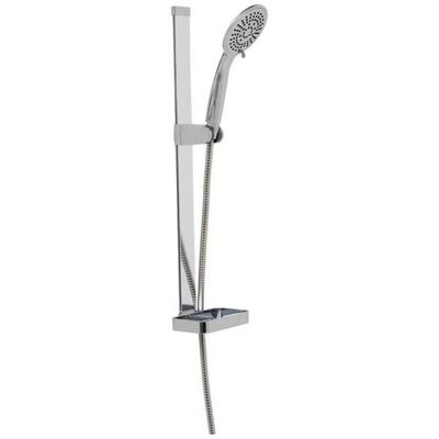 Colonne de douche Chrome TENDANCE - 3m 5 fonctions + flexible 150cm + porte-savon - Publicité Colonne de douche Chrome TENDANCE - 3m 5 fonctions + flexible 150cm + porte-savon - Publicité