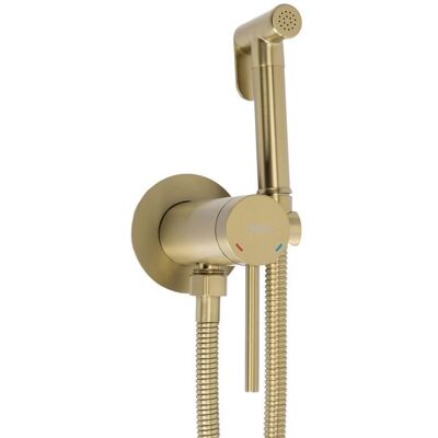 Robinet De Bidet Rea Js-W024Bg Mitigeur Or Brosse 11 X 5 X 5 Cm - Publicité Robinet De Bidet Rea Js-W024Bg Mitigeur Or Brosse 11 X 5 X 5 Cm - Publicité