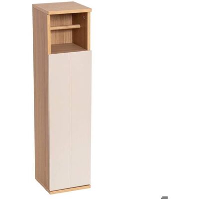Meuble réserve et dérouleur de papier WC 1 porte et 1 étagère intérieure décor Rivoli - Tendance - Publicité Meuble réserve et dérouleur de papier WC 1 porte et 1 étagère intérieure décor Rivoli - Tendance - Publicité