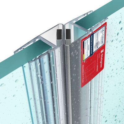 Joints de douche magnétiques - STEIGNER - UKM04 - 199 cm - PVC - Verre 6/8 mm Blanc - Publicité Joints de douche magnétiques - STEIGNER - UKM04 - 199 cm - PVC - Verre 6/8 mm Blanc - Publicité