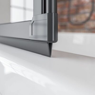Schulte joint détanchéité noir universel pour pare-baignoire 1300 mm recoupable pour verre de 3 mm - Publicité Schulte joint détanchéité noir universel pour pare-baignoire 1300 mm recoupable pour verre de 3 mm - Publicité