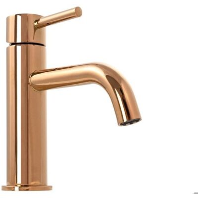 Robinet de lavabo Rea LUNGO LOW Cuivre 95x5x165cm Orange - Publicité Robinet de lavabo Rea LUNGO LOW Cuivre 95x5x165cm Orange - Publicité