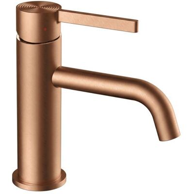 Robinet de lavabo Rea Foster Low Cuivre brossé 12x5x182cm Orange - Publicité Robinet de lavabo Rea Foster Low Cuivre brossé 12x5x182cm Orange - Publicité