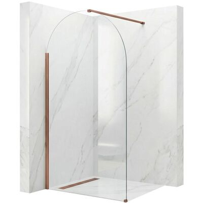 Paroi De Douche Rea Heaven 100 Cuivre Brossé 08X100X200Cm Orange - Publicité Paroi De Douche Rea Heaven 100 Cuivre Brossé 08X100X200Cm Orange - Publicité