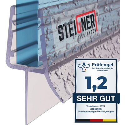 STEIGNER Joint porte de douche UK03 87 cm (1 pc.) Joint vertical pour douche à accès dangle ou pentagonale avec porte 6-8 mm Bleu - Publicité STEIGNER Joint porte de douche UK03 87 cm (1 pc.) Joint vertical pour douche à accès dangle ou pentagonale avec porte 6-8 mm Bleu - Publicité