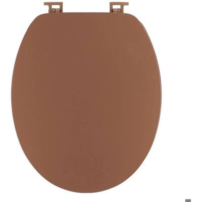 TENDANCE - 18in MDF Acacia - Ambre - Charnières - Siège WC - Publicité TENDANCE - 18in MDF Acacia - Ambre - Charnières - Siège WC - Publicité