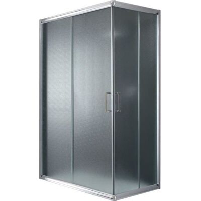 Cabine Paroi Douche - IDRALITE - Alabama - Verre 6mm - Réversible - 80x120 cm Gris - Publicité Cabine Paroi Douche - IDRALITE - Alabama - Verre 6mm - Réversible - 80x120 cm Gris - Publicité