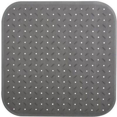 Tapis de Douche MSV Classe Premium - Antidérapant, 54x54cm, Gris - Publicité Tapis de Douche MSV Classe Premium - Antidérapant, 54x54cm, Gris - Publicité