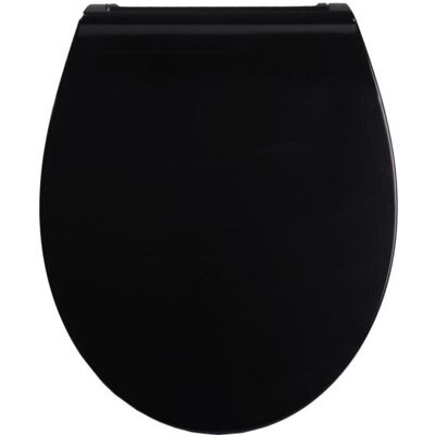 Siège de WC Flat Noir avec mécanisme SoftClose - WC-Sitze - Publicité Siège de WC Flat Noir avec mécanisme SoftClose - WC-Sitze - Publicité