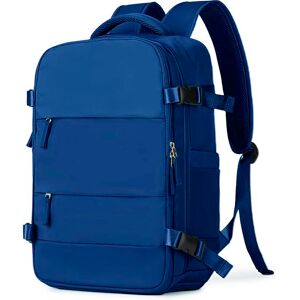 DAM Sac à dos de cabine de voyage grande capacité avec multicompartiment (chaussures vêtements portable). 31x17x42 Cm. Bleu - Publicité DAM Sac à dos de cabine de voyage grande capacité avec multicompartiment (chaussures vêtements portable). 31x17x42 Cm. Bleu - Publicité