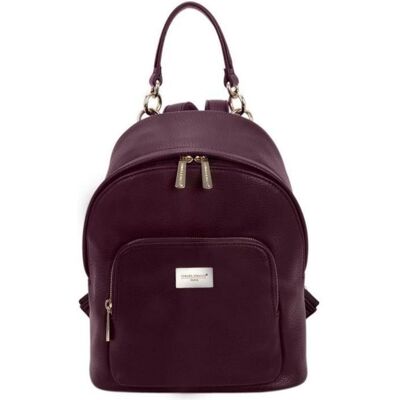 Sac à Dos - David Jones - Petite Taille - Imitation Cuir Souple - Rouge - Mode Tendance Chic Rouge - Publicité Sac à Dos - David Jones - Petite Taille - Imitation Cuir Souple - Rouge - Mode Tendance Chic Rouge - Publicité