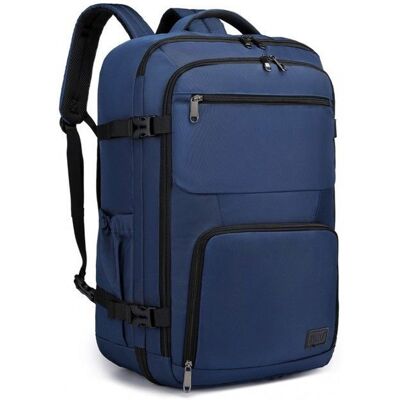 Sac à dos - KONO - 55x35x20cm (38L) - Grande capacité - Compartiment ordinateur - Cabine (easyJet compatible) Bleu - Publicité Sac à dos - KONO - 55x35x20cm (38L) - Grande capacité - Compartiment ordinateur - Cabine (easyJet compatible) Bleu - Publicité