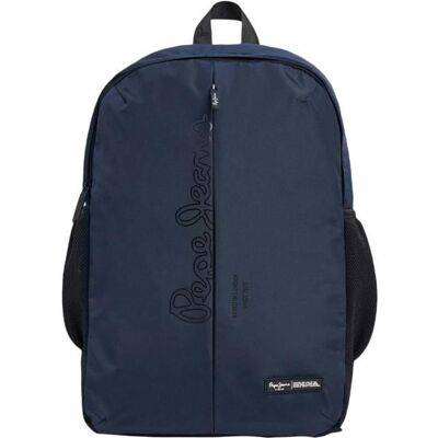 Sac à Dos Marine Homme Pepe jeans Devin Core Bleu - Publicité Sac à Dos Marine Homme Pepe jeans Devin Core Bleu - Publicité
