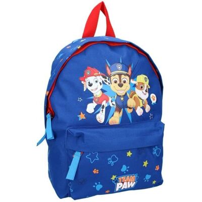 Sac à Dos - VADOBAG - Paw Patrol - Its Me Again - Chase Marshall & Rubble - 31x22x9 cm Bleu - Publicité Sac à Dos - VADOBAG - Paw Patrol - Its Me Again - Chase Marshall & Rubble - 31x22x9 cm Bleu - Publicité