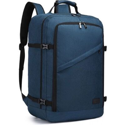KONO Sac a Dos Cabine pour Easyjet Bagage à Main Avion 54x35x20 Sac de Voyage Sac a Dos Ordinateur Portable pour Femme Homme Marine Bleu - Publicité KONO Sac a Dos Cabine pour Easyjet Bagage à Main Avion 54x35x20 Sac de Voyage Sac a Dos Ordinateur Portable pour Femme Homme Marine Bleu - Publicité