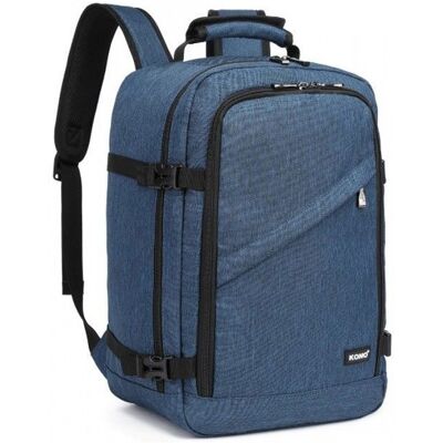 KONO Sac à Dos 40x25x20cm Ordinateur Portable Grande Capacité Fonctionnel Sac a Dos PC Portable pour Voyage/Affaire/Scolaire Bleu Bleu - Publicité KONO Sac à Dos 40x25x20cm Ordinateur Portable Grande Capacité Fonctionnel Sac a Dos PC Portable pour Voyage/Affaire/Scolaire Bleu Bleu - Publicité