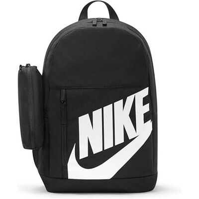Sac à Dos - Nike - Grand Logo Swoosh Blanc - 100% Polyester - 34x43x15 cm - Enfant Noir - Publicité Sac à Dos - Nike - Grand Logo Swoosh Blanc - 100% Polyester - 34x43x15 cm - Enfant Noir - Publicité