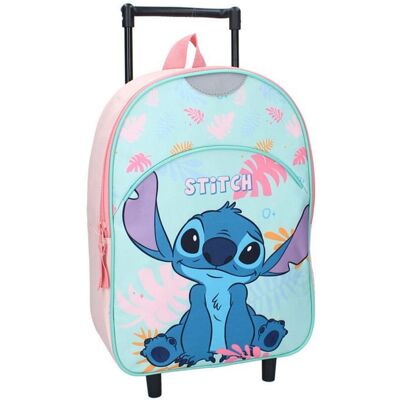 Trolley lilo et stitch Disney 33cm sac à dos à roulettes Rose - Publicité Trolley lilo et stitch Disney 33cm sac à dos à roulettes Rose - Publicité