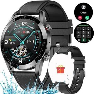 Montre Connectée HAMTOD GT05 128 IP68 Étanche Appel Bluetooth SmartWatch de Fitness pour Android iOS Samsung XIAOMI iPhone Noir Noir - Publicité Montre Connectée HAMTOD GT05 128 IP68 Étanche Appel Bluetooth SmartWatch de Fitness pour Android iOS Samsung XIAOMI iPhone Noir Noir - Publicité
