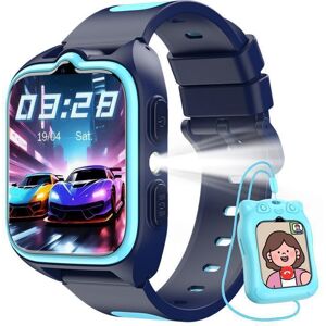 Blackview Montre Connectée Enfant 4G avec Écran HD 175 GPS Appel SIM CaméraMode ClasseSOSPour 3-12 ans Filles Garçons Bleu - Publicité Blackview Montre Connectée Enfant 4G avec Écran HD 175 GPS Appel SIM CaméraMode ClasseSOSPour 3-12 ans Filles Garçons Bleu - Publicité