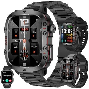 LAROY DUVO Montre Connectée Homme Avec Appel Bluetooth 196 Amoled Smartwatch Avec 123 Modes Sportifs 5Atm Étanche Tracker DActivité S Noir - Publicité LAROY DUVO Montre Connectée Homme Avec Appel Bluetooth 196 Amoled Smartwatch Avec 123 Modes Sportifs 5Atm Étanche Tracker DActivité S Noir - Publicité