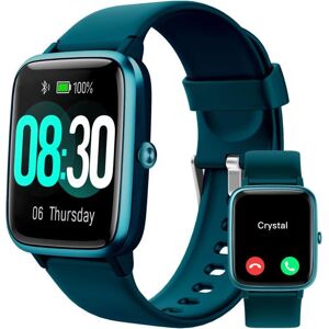 GATO NEGRO Montre Connectée Homme Avec Appel Bluetooth Smartwatch Sport Compatible Avec Samsung Huawei Xiaomi Android Ios Podometre Montre Bleu - Publicité GATO NEGRO Montre Connectée Homme Avec Appel Bluetooth Smartwatch Sport Compatible Avec Samsung Huawei Xiaomi Android Ios Podometre Montre Bleu - Publicité